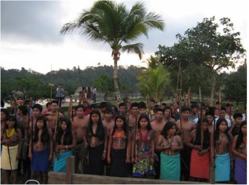 Truandó, Chocó: Desplazamiento de indígenas
