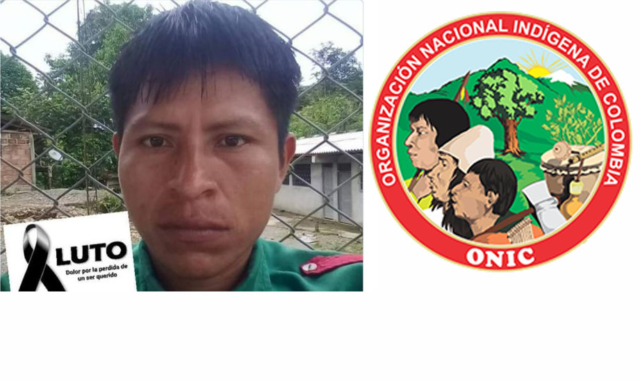 SOS. ONIC denuncia y rechaza asesinato Guardia Indígena en Choco