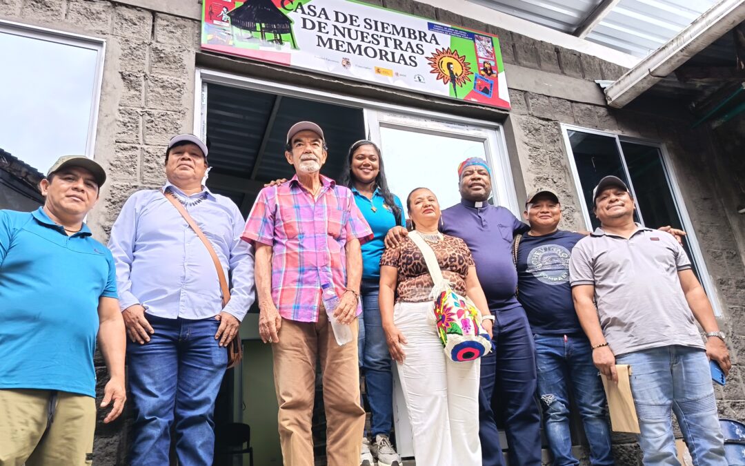 SE ENTREGA LA CASA DE MEMORIA HISTÓRICA DE POBLACIÓN INDÍGENA DEL CHOCÓ.