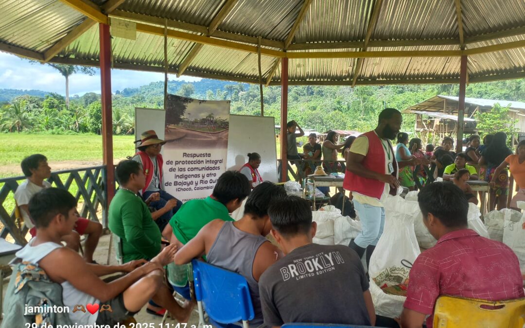 AVANZA PROYECTO DE PROTECCIÓN INTEGRAL DE LAS COMUNIDADES INDÍGENAS Y AFROS EN EL CHOCÓ