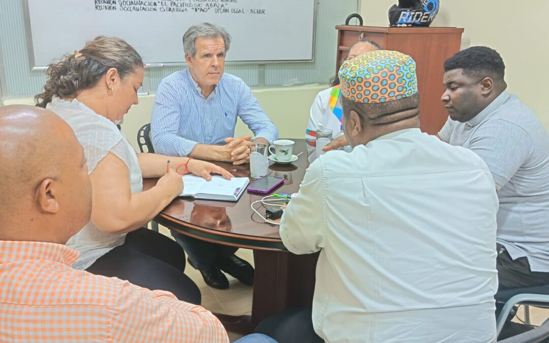 AECID COLOMBIA Y PASTORAL SOCIAL REALIZAN REUNIÓN PARA AFIANZAR  ESFUERZOS EN LA CONSTRUCCIÓN DE PAZ Y EL DESARROLLO INTEGRAL DEL CHOCÓ.